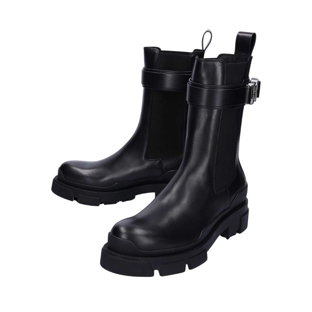 4G Buckle Chelsea Boots