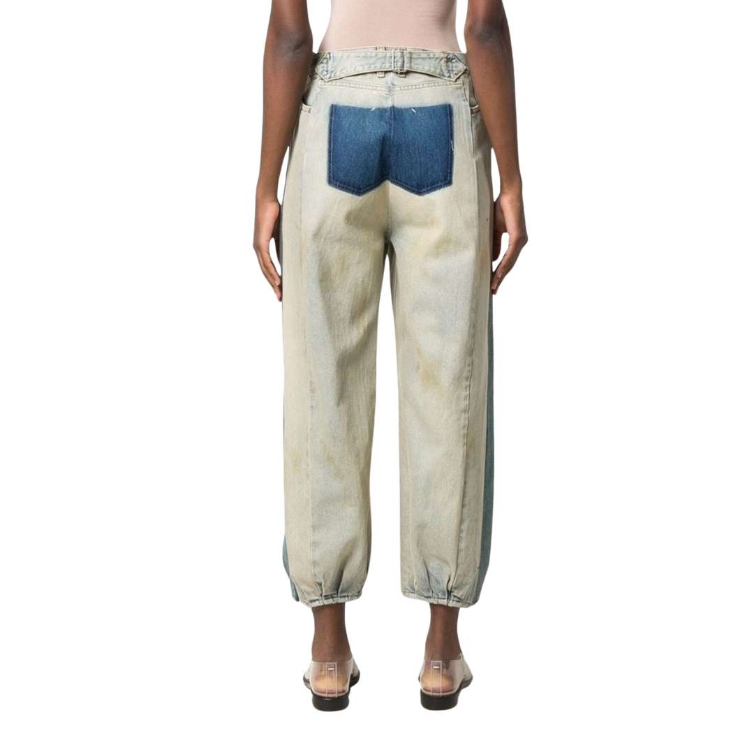 Multi-Panel Denim Jeans