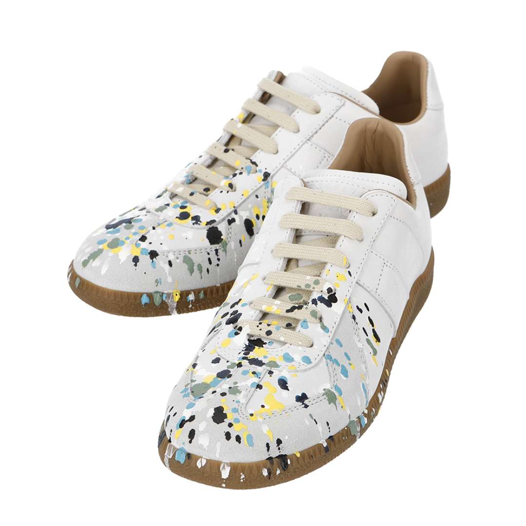Replica Paint Splatter Trainers 