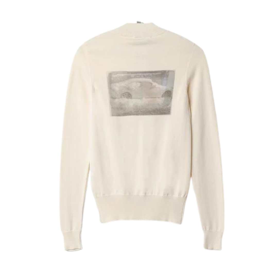 Ray zip-up knit