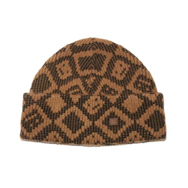 Face tiles beanie