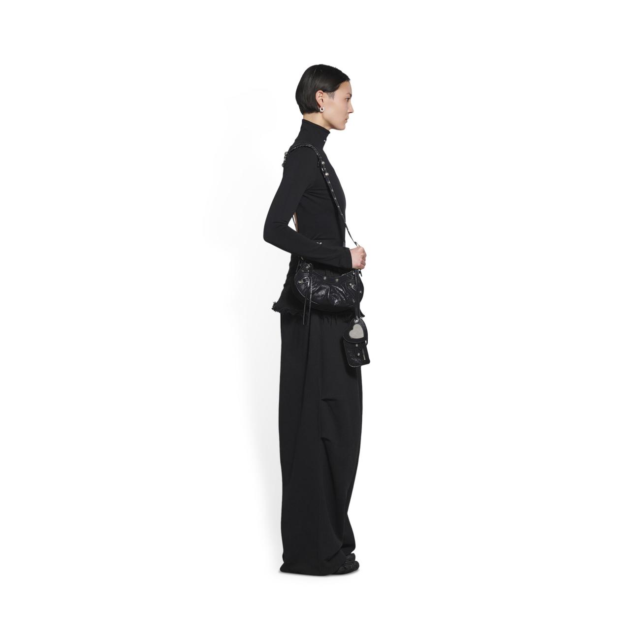 WOMEN'S LE CAGOLE SHOULDER BAG IN BLACK