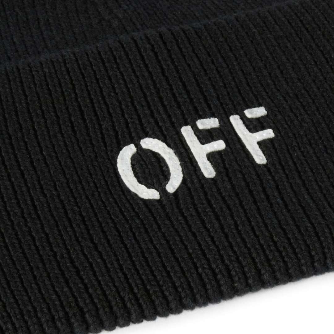Off stamp knit beanie
