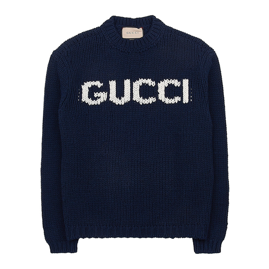 Men's Logo Wool Sweater