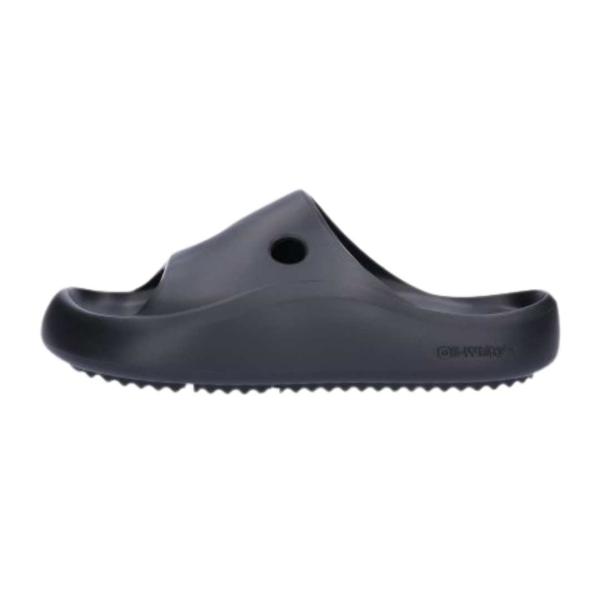 Men's Meteor Cutout Slider Sandals - Black