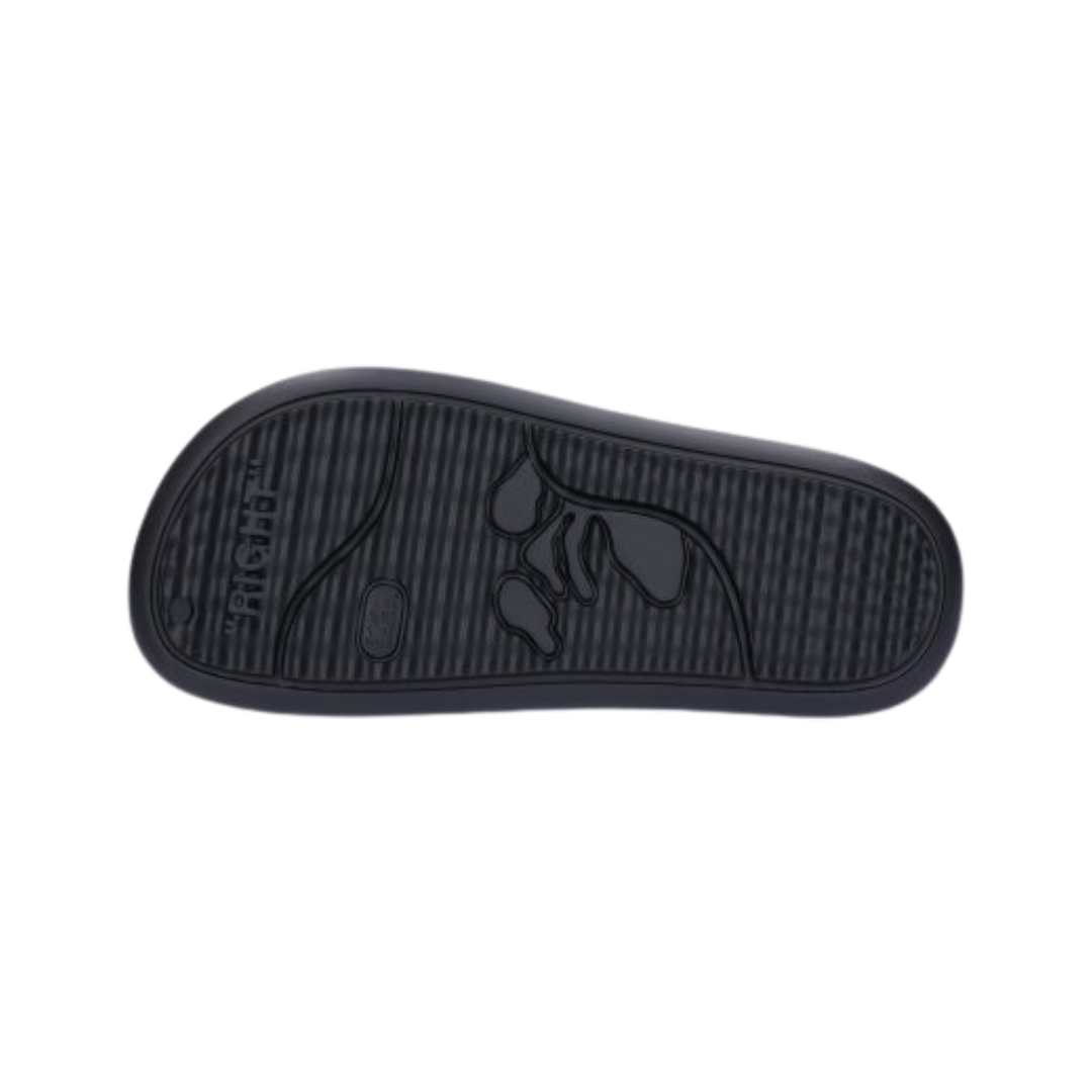 Men's Meteor Cutout Slider Sandals - Black