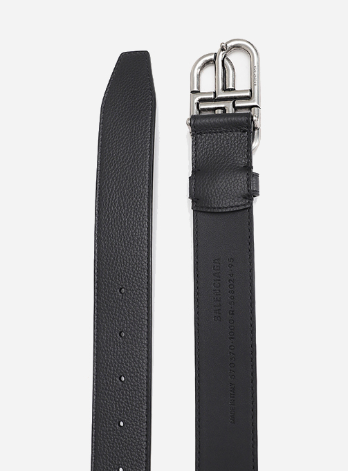 BB LOGO LEATHER BELT