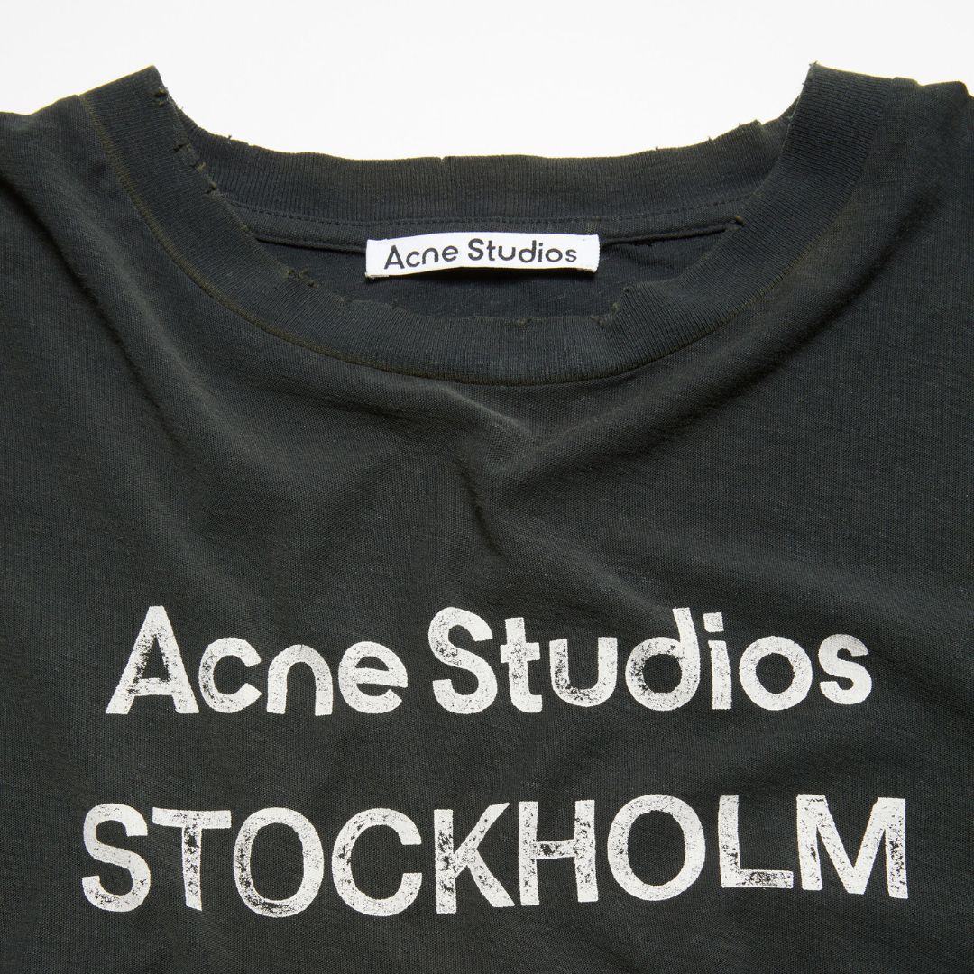 LOGO T-SHIRT - RELAXED FIT Faded black
