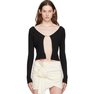  JACQUEMUS La maille Pralu longue - black