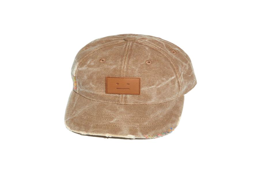 LEATHER FACE PATCH CAP