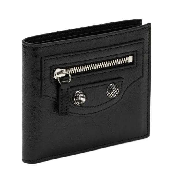 Le Cagole black wallet