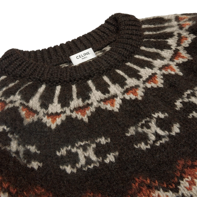 Triomphe crewneck sweater