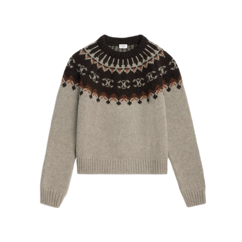 Triomphe crewneck sweater