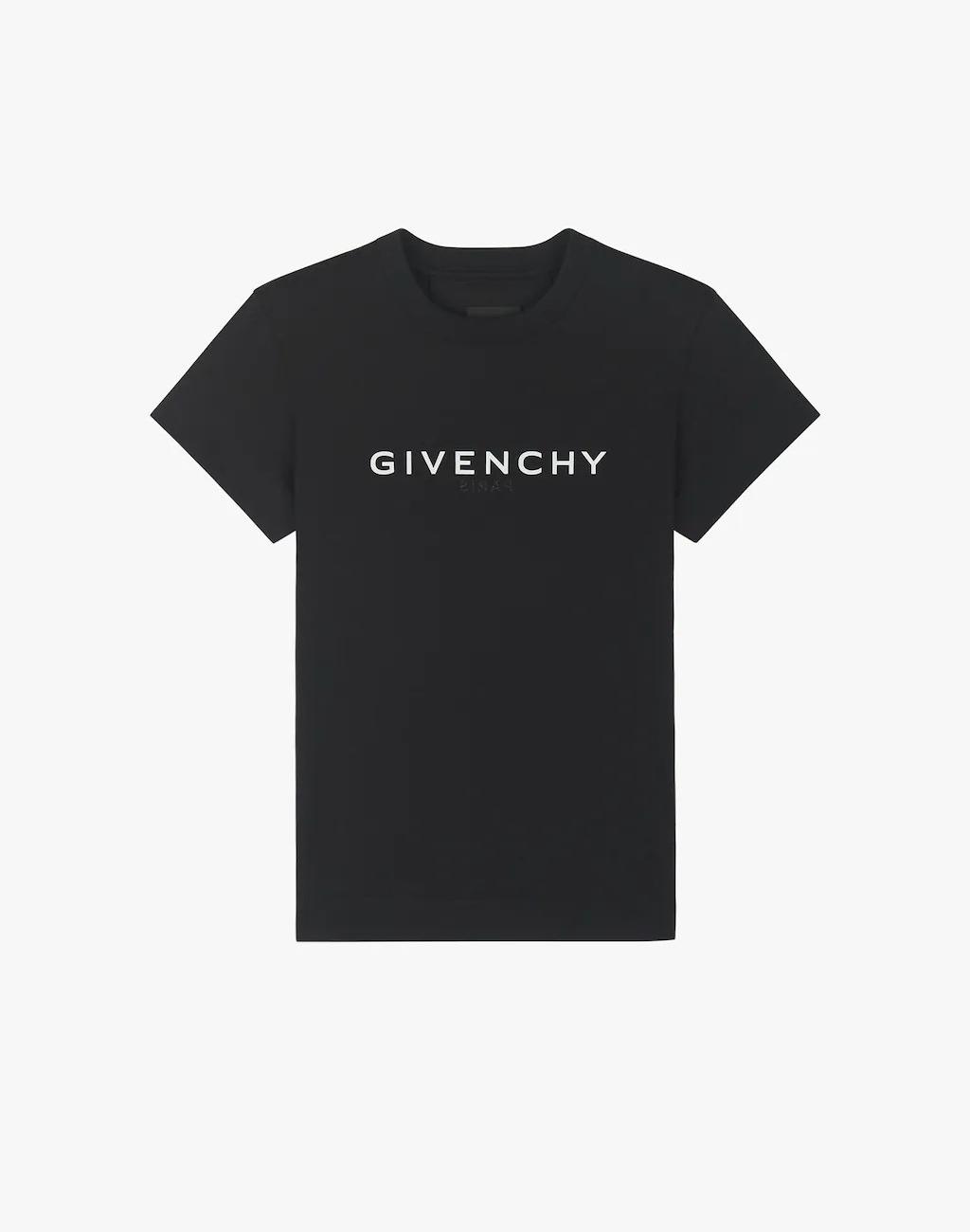 Reverse slim fit t-shirt