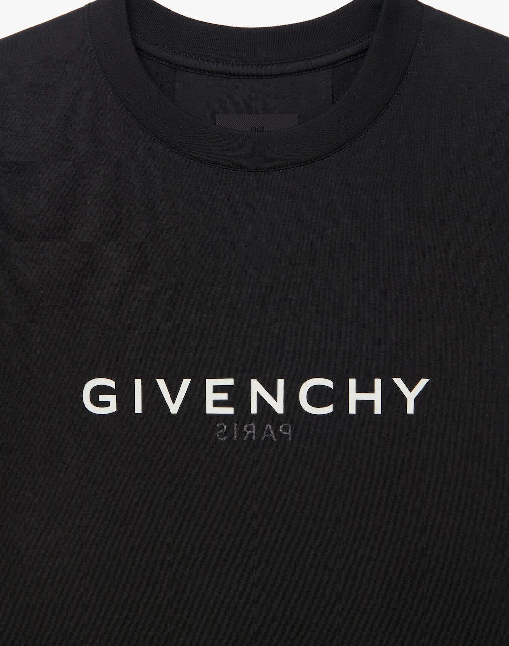 Reverse slim fit t-shirt