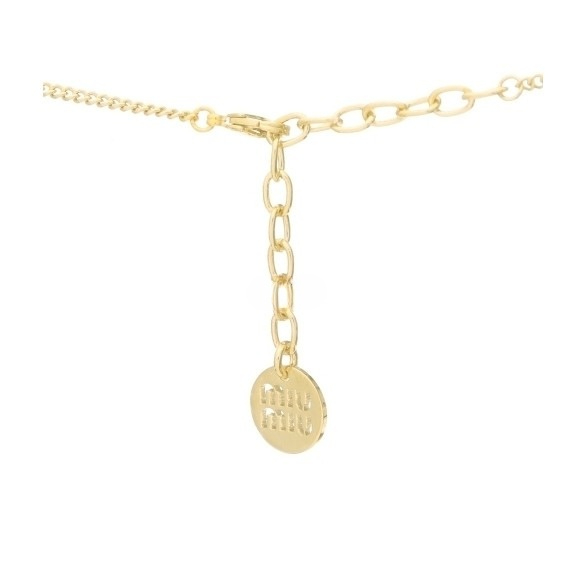 Enamel metal necklace