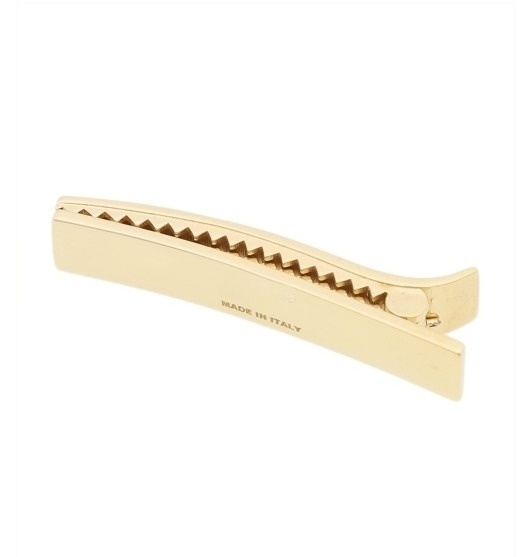 Enamel metal hair clip