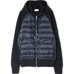 Knit padded cardigan