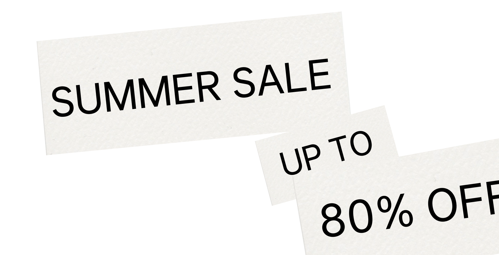 SUMMER SALE 